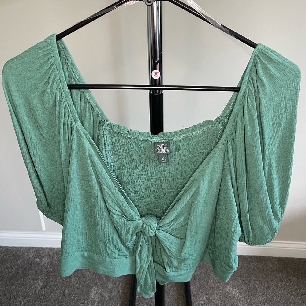 EUC Cropped Blouse